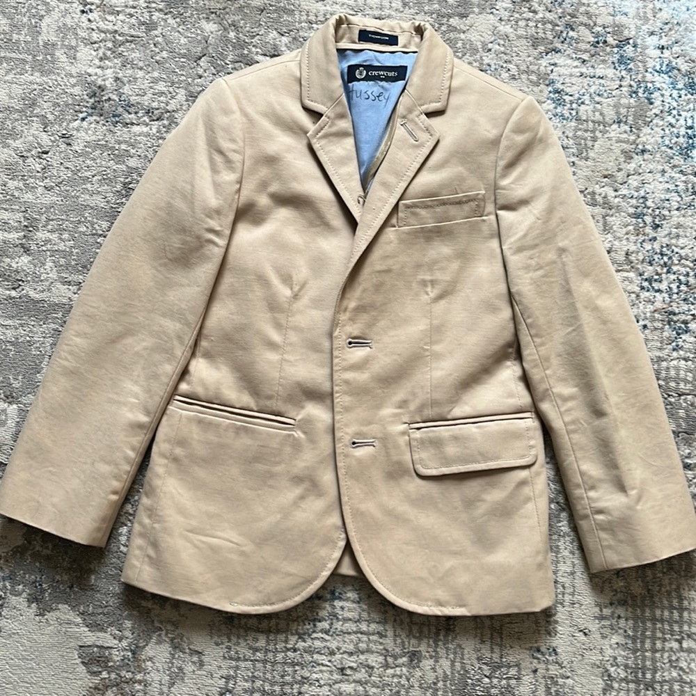 J.Crew Crewcuts, little boy jacket, mild wear. 3T-4T